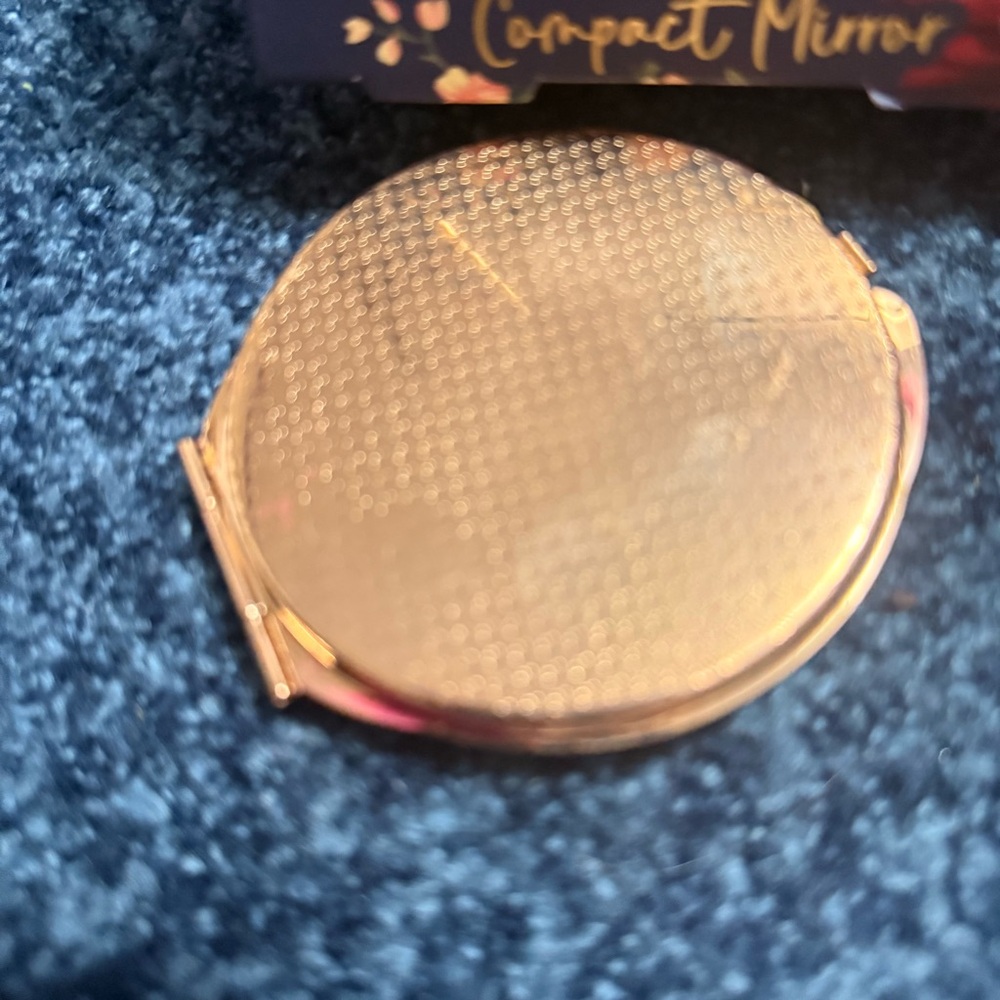 Pink Sky Gold Compact Mirror - Picture 4 of 5
